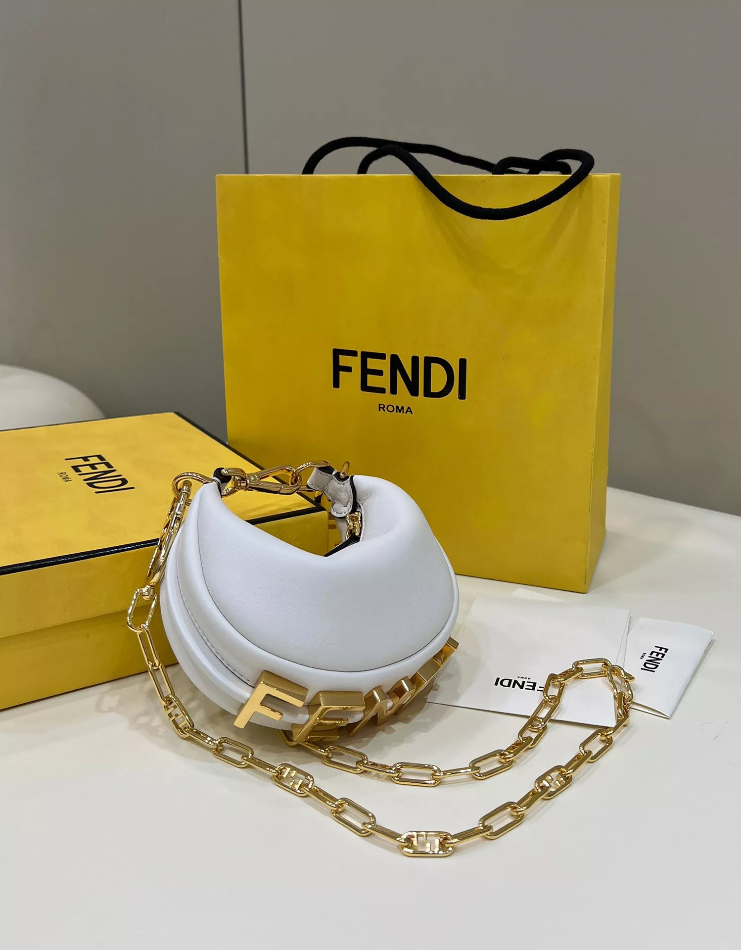 Cheap Fendi Nano Fendigraphy-16.5*14*5CM 0112