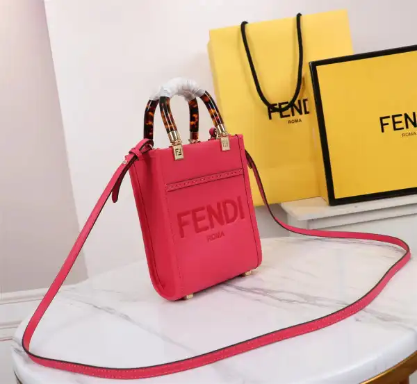 Affordable FENDI MINI SUNSHINE SHOPPER-13-18-6.5cm 0130