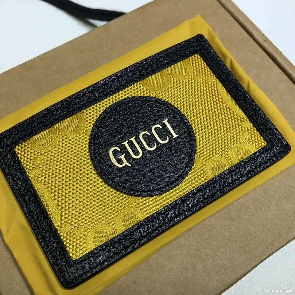 Rep The Off GUCCI Grid card case 0220