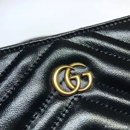 Rep GUCCI Marmont bag shoulder medium GG matelassé 0221