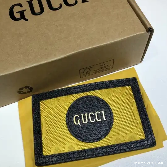 Rep The Off GUCCI Grid card case 0220