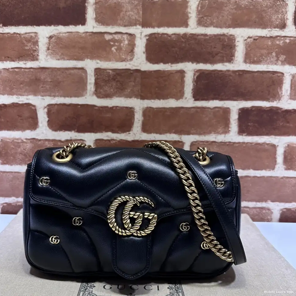 Rep GUCCI Marmont bag shoulder GG SMALL 0221