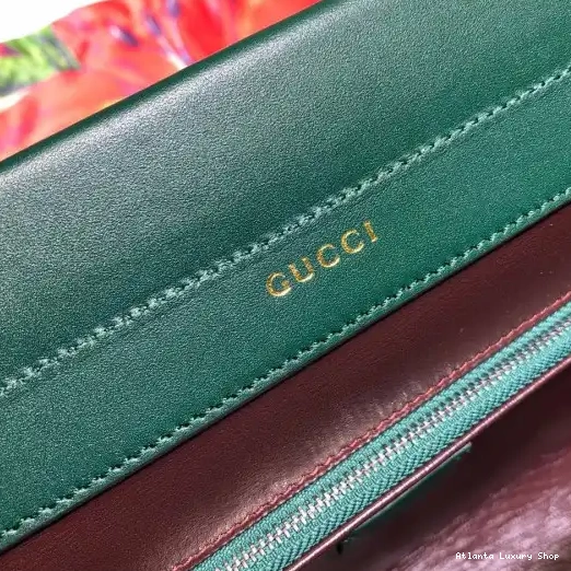 Rep bag Gucci small top Zumi handle 0218