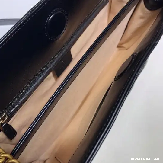 Rep GUCCI Marmont bag shoulder medium GG matelassé 0221