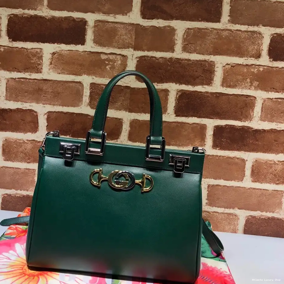 Rep bag Gucci small top Zumi handle 0218