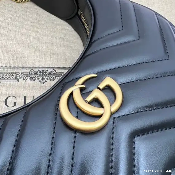 Rep mini half-moon-shaped GG bag GUCCI Marmont 0225