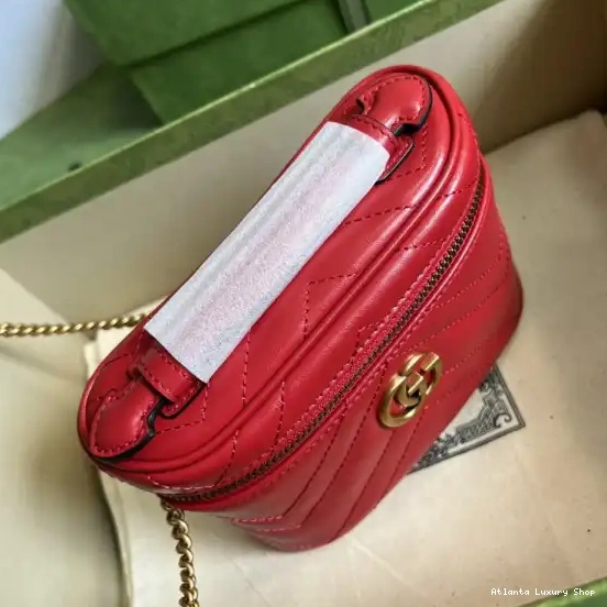 Rep mini bag GG Marmont GUCCI top handle 0221