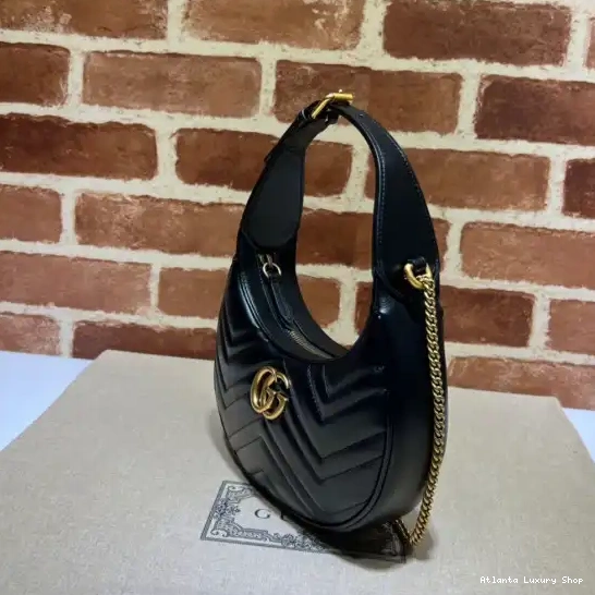 Rep mini half-moon-shaped GG bag GUCCI Marmont 0225