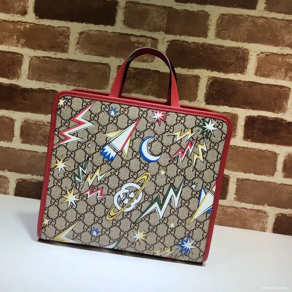 Affordable bag tote print GG space GUCCI Children's 0224