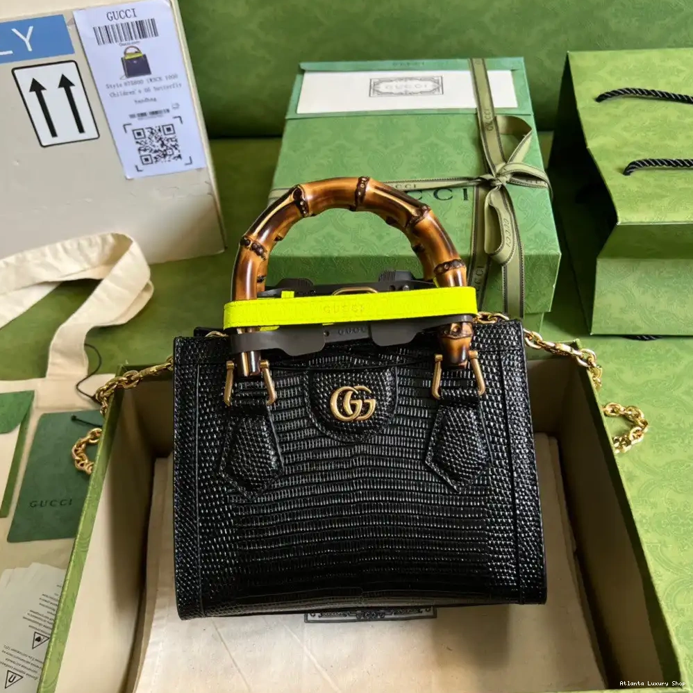 Rep lizard mini Gucci Diana bag 0211