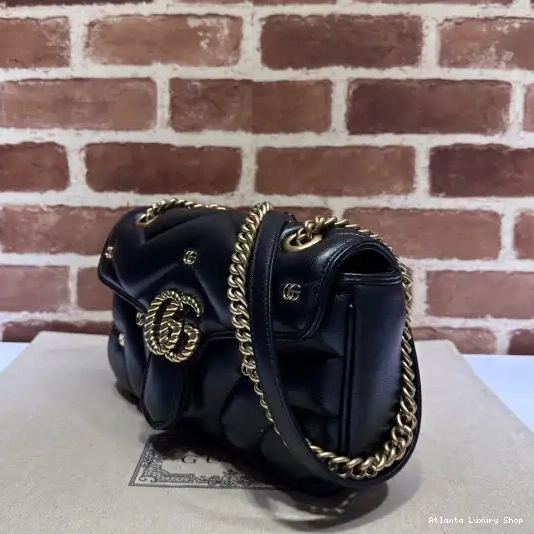 Rep GUCCI Marmont bag shoulder GG SMALL 0221