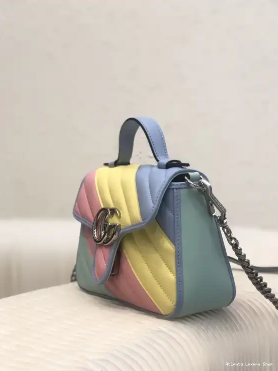 Affordable bag mini Marmont GG top handle GUCCI 0210