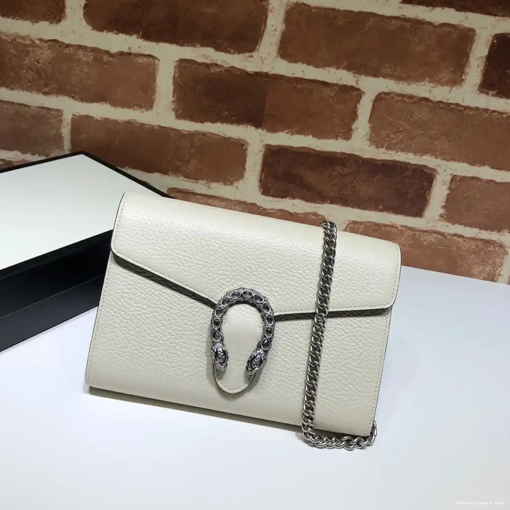 Affordable mini leather chain Gucci Dionysus bag 0210