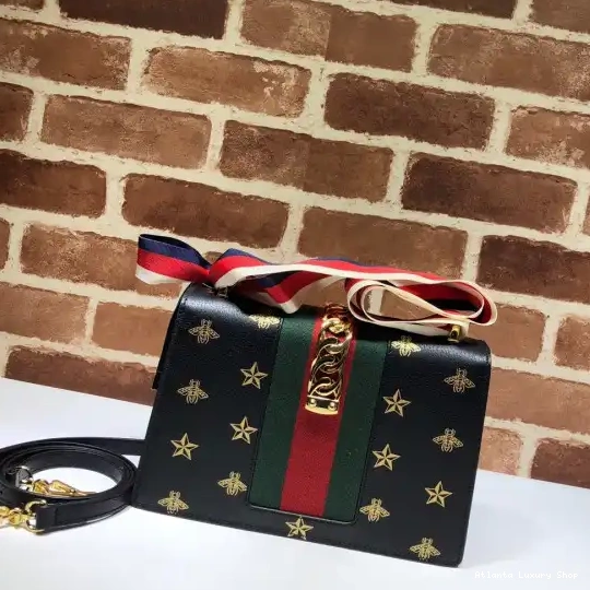 Affordable bag Star Bee shoulder Sylvie small GUCCI 0223