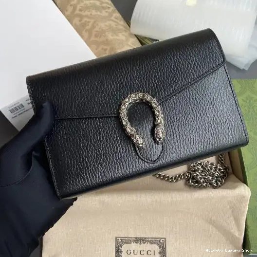 Rep mini Gucci leather chain bag Dionysus 0217