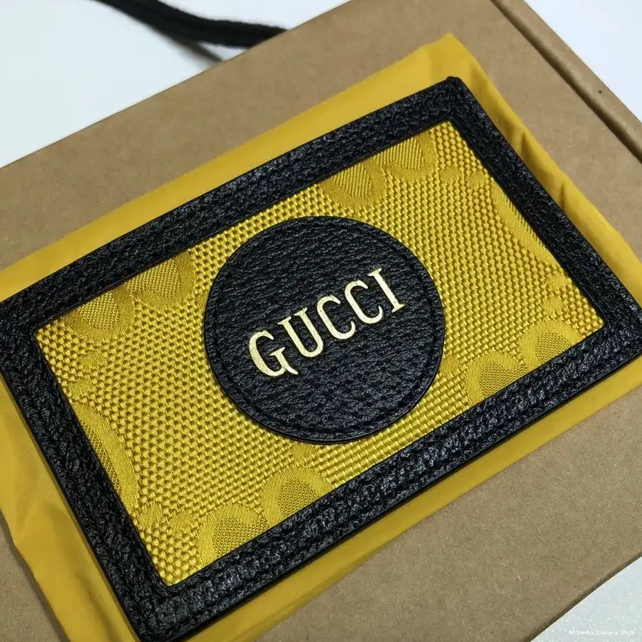 Rep The Off GUCCI Grid card case 0220